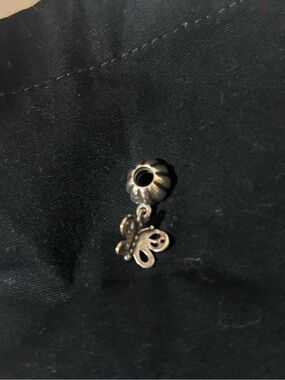 Pandora Silver Butterfly Dangle Charm for Bracelet